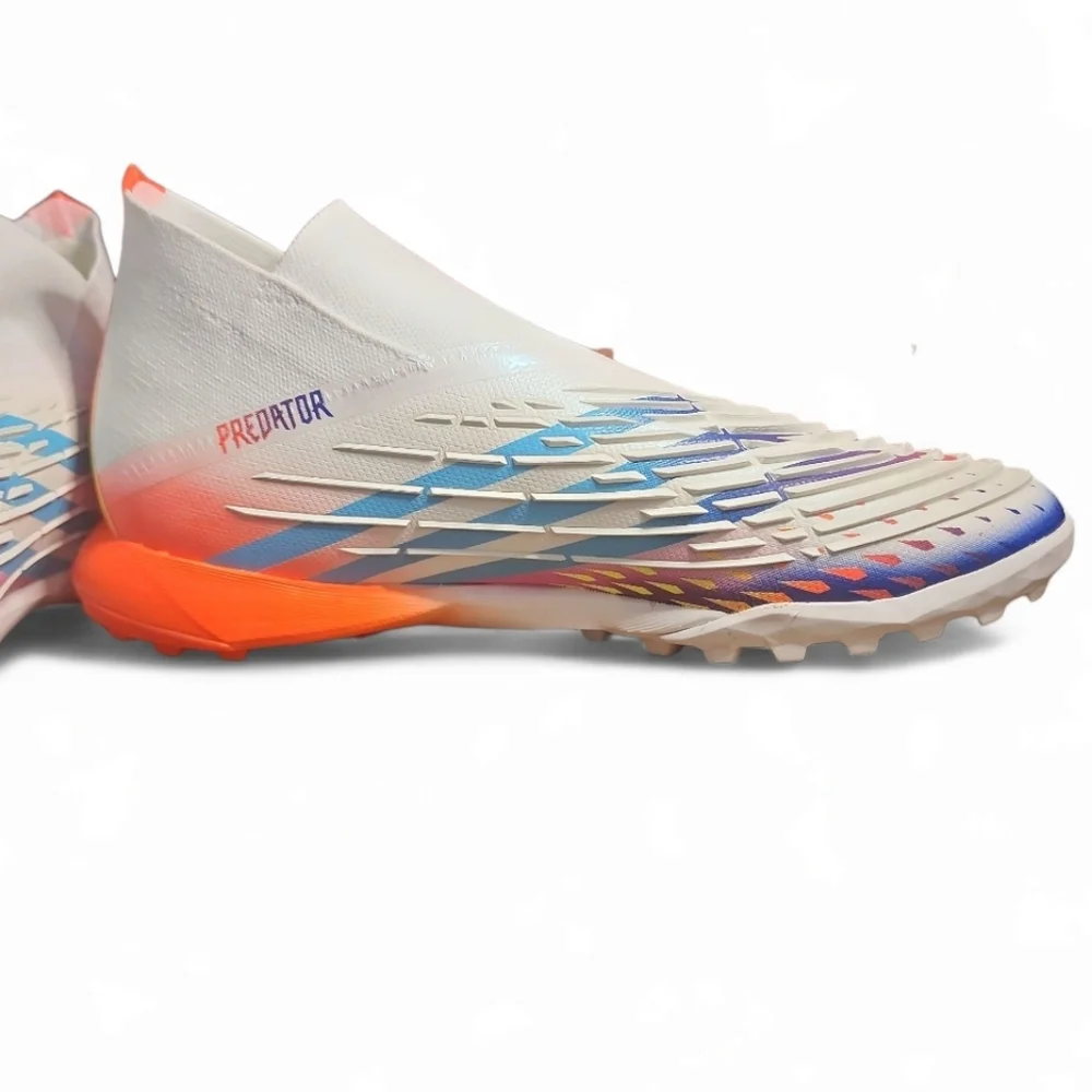 Adidas Predator Edge.1 GZ6101 White Mens Football Soccer Shoes Cleats 6.5 - Picture 7 of 10